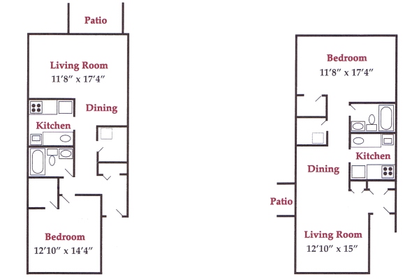 Northgate One Bedroom Ranch